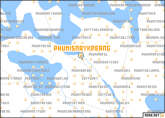 map of Phumĭ Snay Kréang