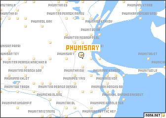 map of Phumĭ Snay