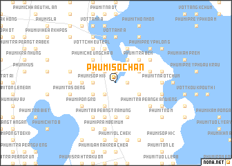 map of Phumĭ Sochăn