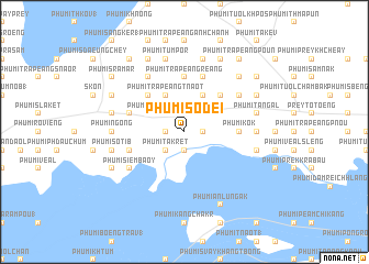 map of Phumĭ Sodei