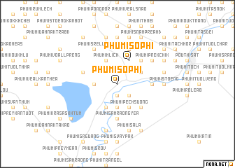 map of Phumĭ Sophi