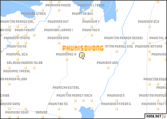 map of Phumĭ Sovóng