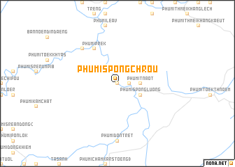map of Phumĭ Spóng Chrŏu