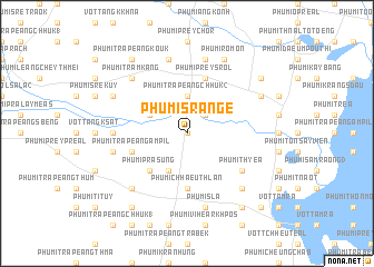 map of Phumĭ Srângê