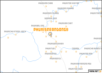 map of Phumĭ Srê Ândong (1)