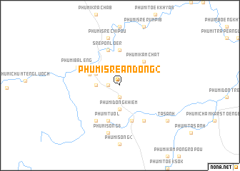 map of Phumĭ Srê Ândong (2)