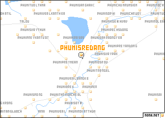 map of Phumĭ Srê Dâng