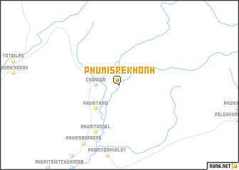 map of Phumĭ Srê Khonh