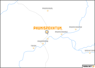 map of Phumĭ Srê Khtŭm