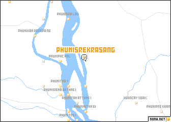 map of Phumĭ Srê Krâsăng