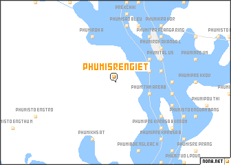 map of Phumĭ Srê Ngiĕt