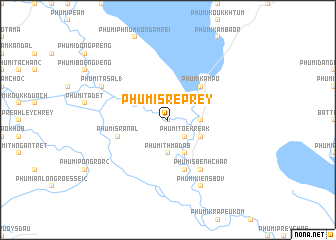 map of Phumĭ Srê Prey