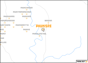 map of Phumĭ Srê