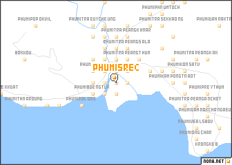 map of Phumĭ Srê (2)