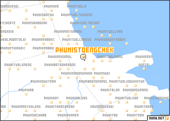 map of Phumĭ Stœ̆ng Chék