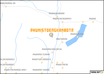 map of Phumĭ Stœ̆ng Kâmbŏtr