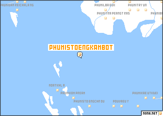 map of Phumĭ Stœ̆ng Kâmbŏt