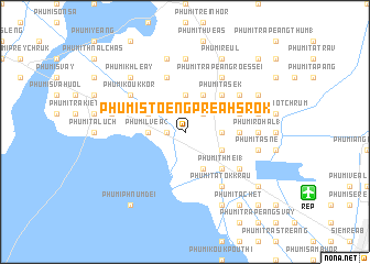 map of Phumĭ Stœ̆ng Preăh Srŏk