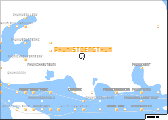 map of Phumĭ Stœ̆ng Thum