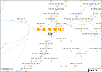 map of Phumĭ Suŏn Sla