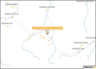 map of Phumĭ Suŏr Âmpŏu