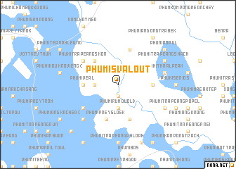 map of Phumĭ Sva Loŭt