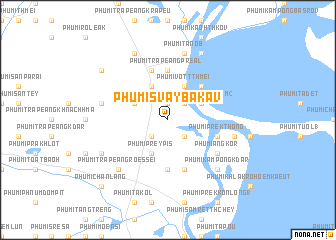 map of Phumĭ Svay Bakav