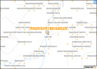 map of Phumĭ Svay Bei Daeum