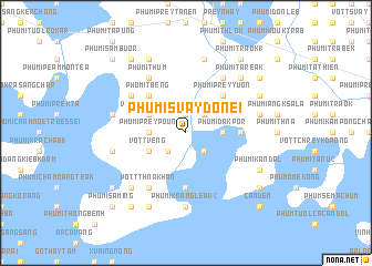 map of Phumĭ Svay Don Ei