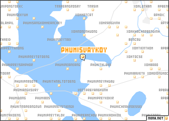 map of Phumĭ Svay Kôy