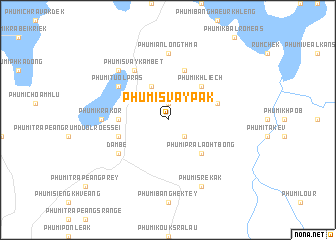 map of Phumĭ Svay Pak