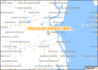 map of Phumĭ Svay Preăh Chbar