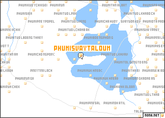 map of Phumĭ Svay Ta Loŭm
