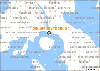 map of Phumĭ Svay Taphlô