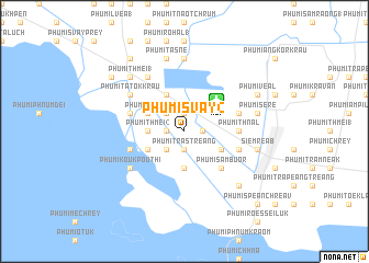 map of Phumĭ Svay (2)