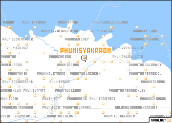 map of Phumĭ Sya Kraôm