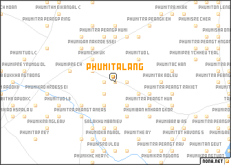 map of Phumĭ Ta Láng