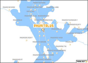 map of Phumĭ Ta Lŭs