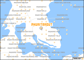 map of Phumĭ Ta Moŭt