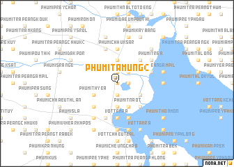 map of Phumĭ Ta Mung (2)