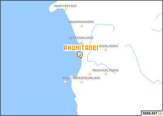 map of Phumĭ Tanei