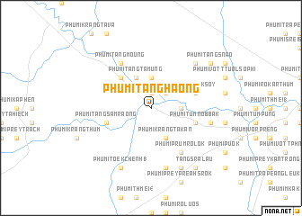 map of Phumĭ Tăng Haông