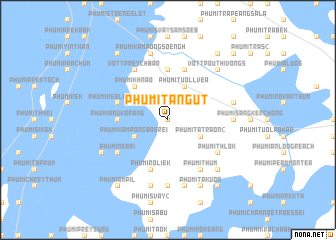 map of Phumĭ Ta Ngut