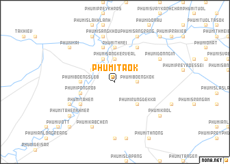 map of Phumĭ Ta Ŏk