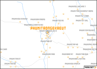 map of Phumĭ Ta Ŏng Êkaeut