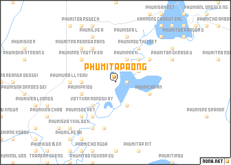 map of Phumĭ Ta Paông