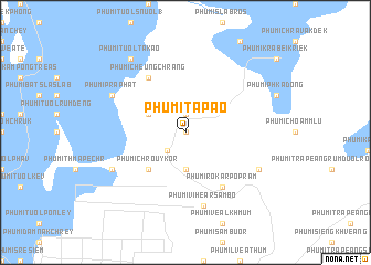 map of Phumĭ Ta Paô