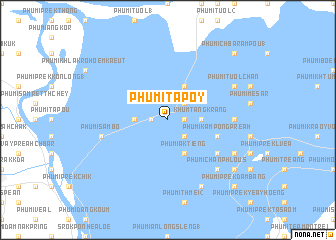 map of Phumĭ Ta Pôy
