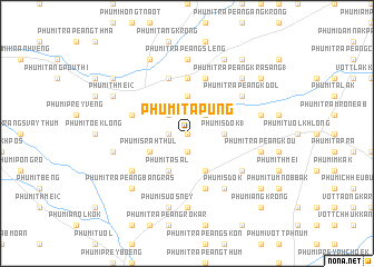 map of Phumĭ Ta Pung