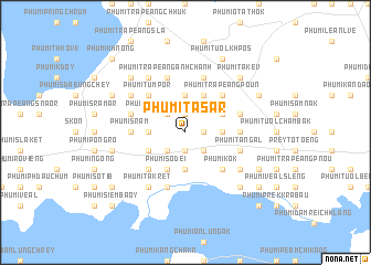 map of Phumĭ Ta Sâr